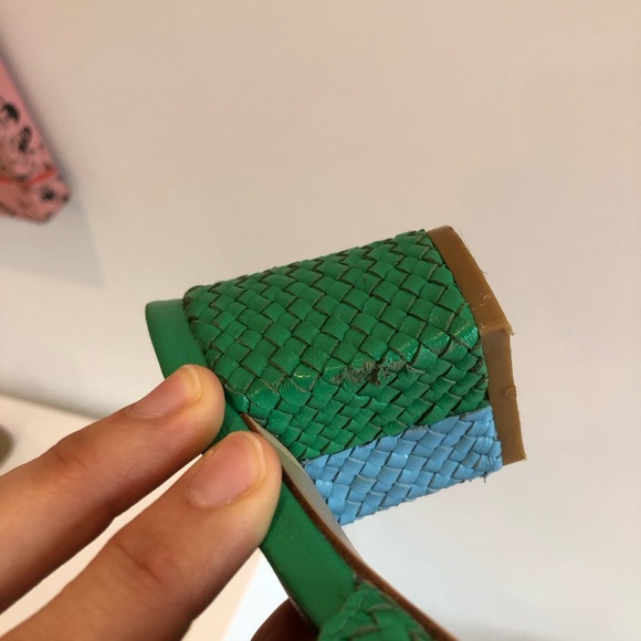 Charlotte Stone Multi-Color Lenu Heel in Size 10 - Worn handful of times! - Picture 8 of 13